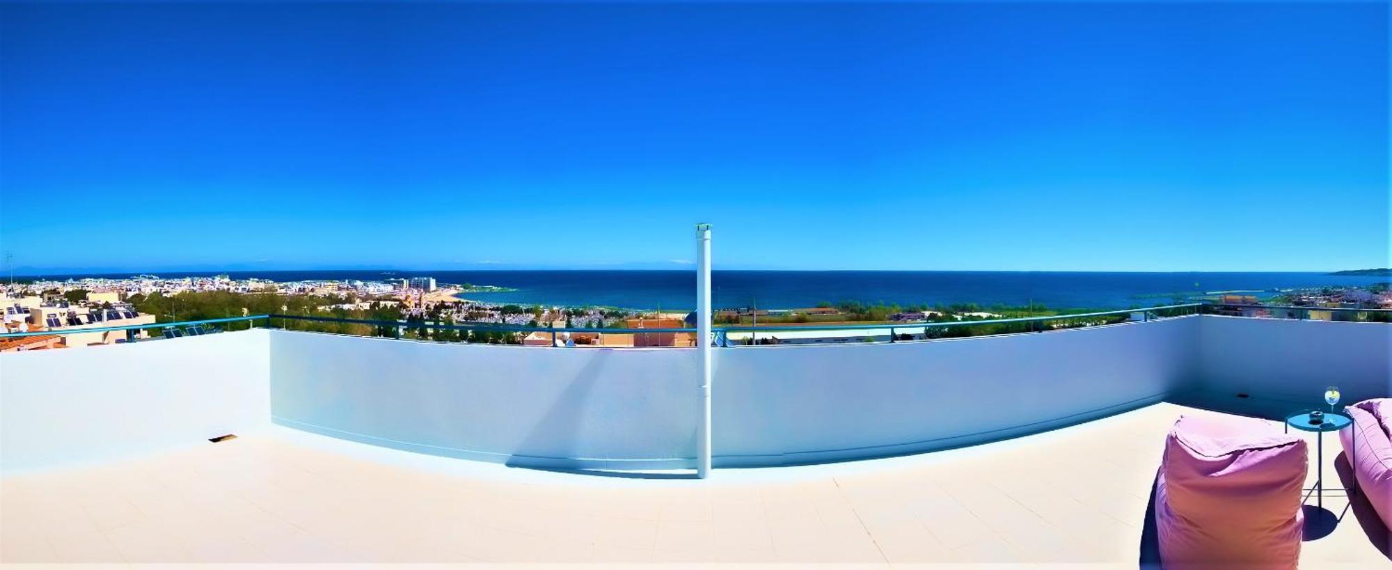 Groovy & Cozy Apt With Private Seaview Rooftop Terrace Rhodes City Eksteriør billede