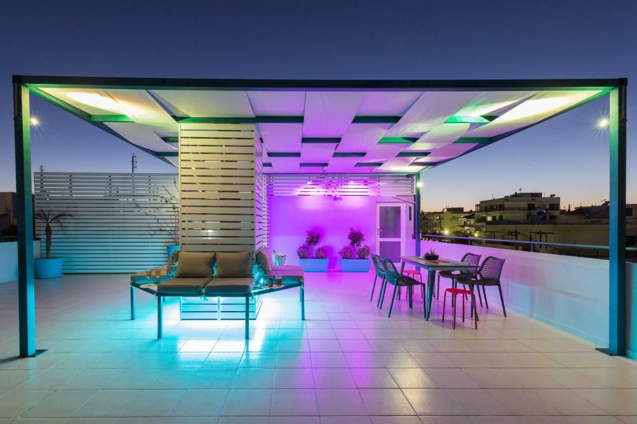 Groovy & Cozy Apt With Private Seaview Rooftop Terrace Rhodes City Eksteriør billede