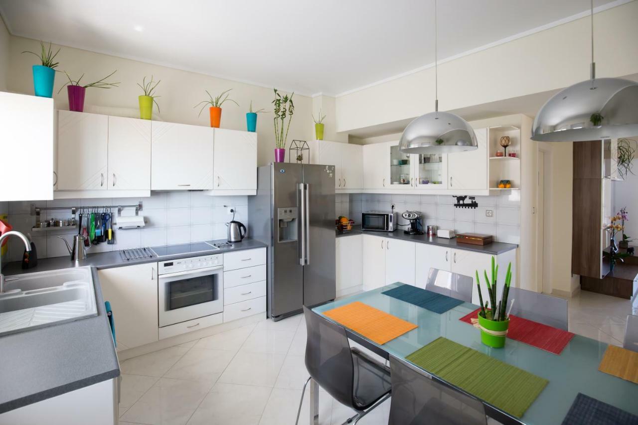 Groovy & Cozy Apt With Private Seaview Rooftop Terrace Rhodes City Eksteriør billede